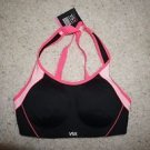 Victoria's Secret Sport Standout sport bra size 32D black with pink accents NWT