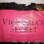 Victoria's Secret large canvas open totebag bright pink and black 21 X 14.5 NWT