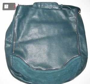 Kelsi Dagger Dunham hobo bag leather dark green color &acirc;��teal&acirc;�� NWT retail $298