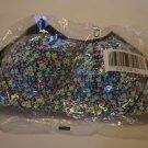Victoria's Secret Sport Standout sport bra 32C blue pink yellow green floral NWT