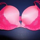 Victoria's Secret Very Sexy push-up bra 32C light pink and hot pink NWT
