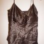 J. Crew womens brown silk tank top camisole size 2 EUC