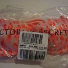 Victoria's Secret sexy tee demi bra 34B white with orange coral pattern new