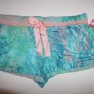 JC Penney Cosmopolitan sleep short size M "mermaid print" turquoise green NWT