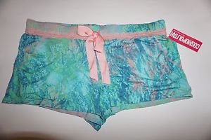 JC Penney Cosmopolitan sleep short size M "mermaid print" turquoise green NWT