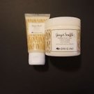 Origins ginger souffle body cream 3 ounces + ginger burst body wash 1.7 oz new