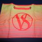 Victoria's Secret bright neon color totebag VS on front pink orange yellow new