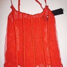 Victoria's Secret Designer Collection red corset lace-up back size L NWT $328
