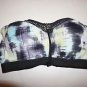 Victoria's Secret Sport knockout front-close sport bra 34D spray paint print NWT