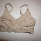 Soma wireless bra size X-large tan beige with hook & eye size extension EUC