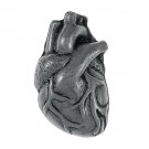Heart Pewter Lapel Pin Cardiac EKG ECG Tech RN MD