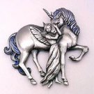 Fairy Hugging Unicorn JJ Jonette Pewter Pin