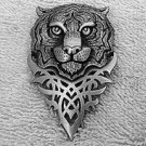 Tribal Tiger JJ Jonette Pewter Pin