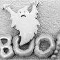 Ghost Boo Halloween JJ Jonette Pewter Pin Jack O Lantern