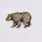 Bear JJ Jonette Pewter Pin
