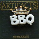 BBQ King JJ Jonette Pewter Pin