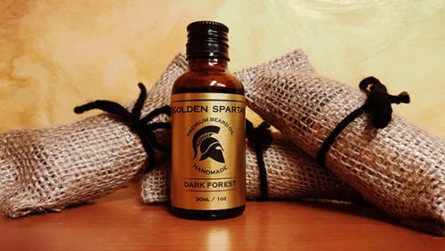 Beard Oil Dark Forest - The Golden Spartan