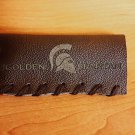 Mustache Guard leather case - The Golden Spartan