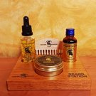 Beard Station Luxury Gold Set - The Golden Spartan