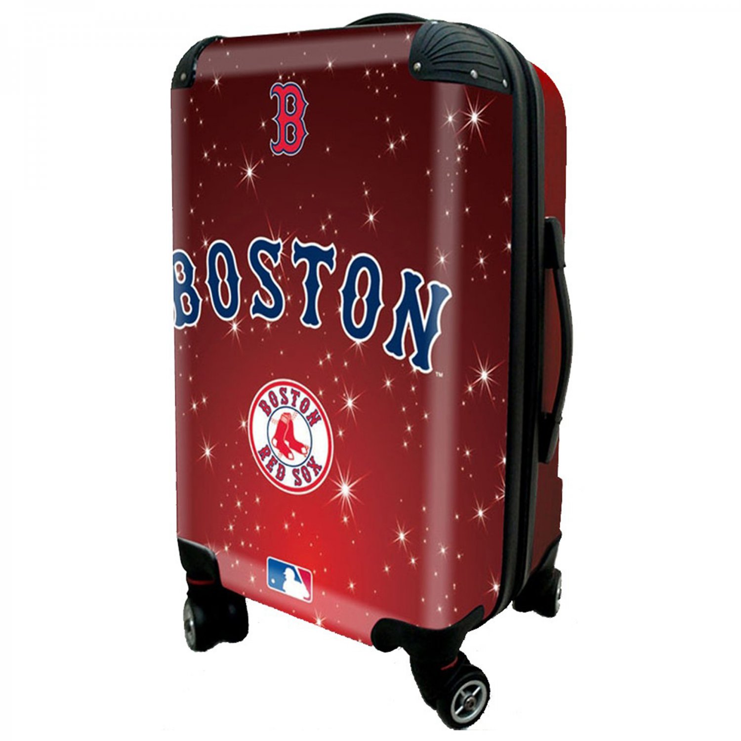 Boston Red Sox, 21" Clear Poly Carry-On Luggage by Kaybull #BOS10