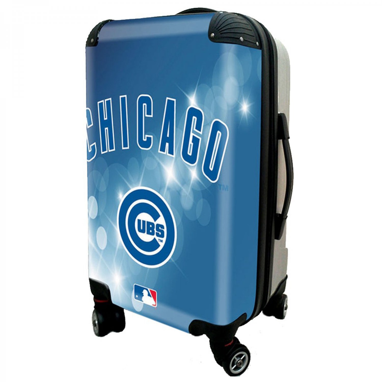 Chicago Cubs, 21" Clear Poly Carry-On Luggage by Kaybull #CUB10