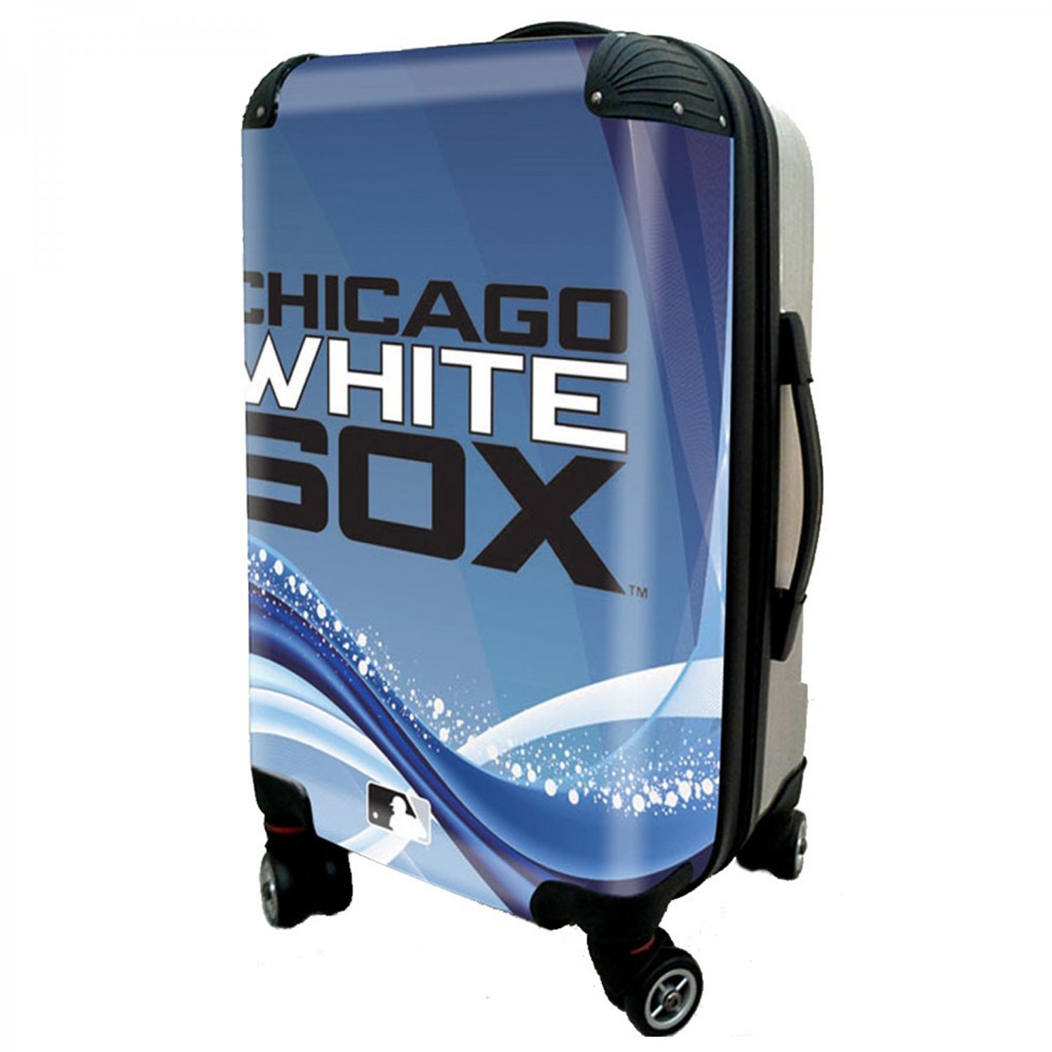 Chicago White Sox, 21" Clear Poly Carry-On Luggage by Kaybull #CWS12