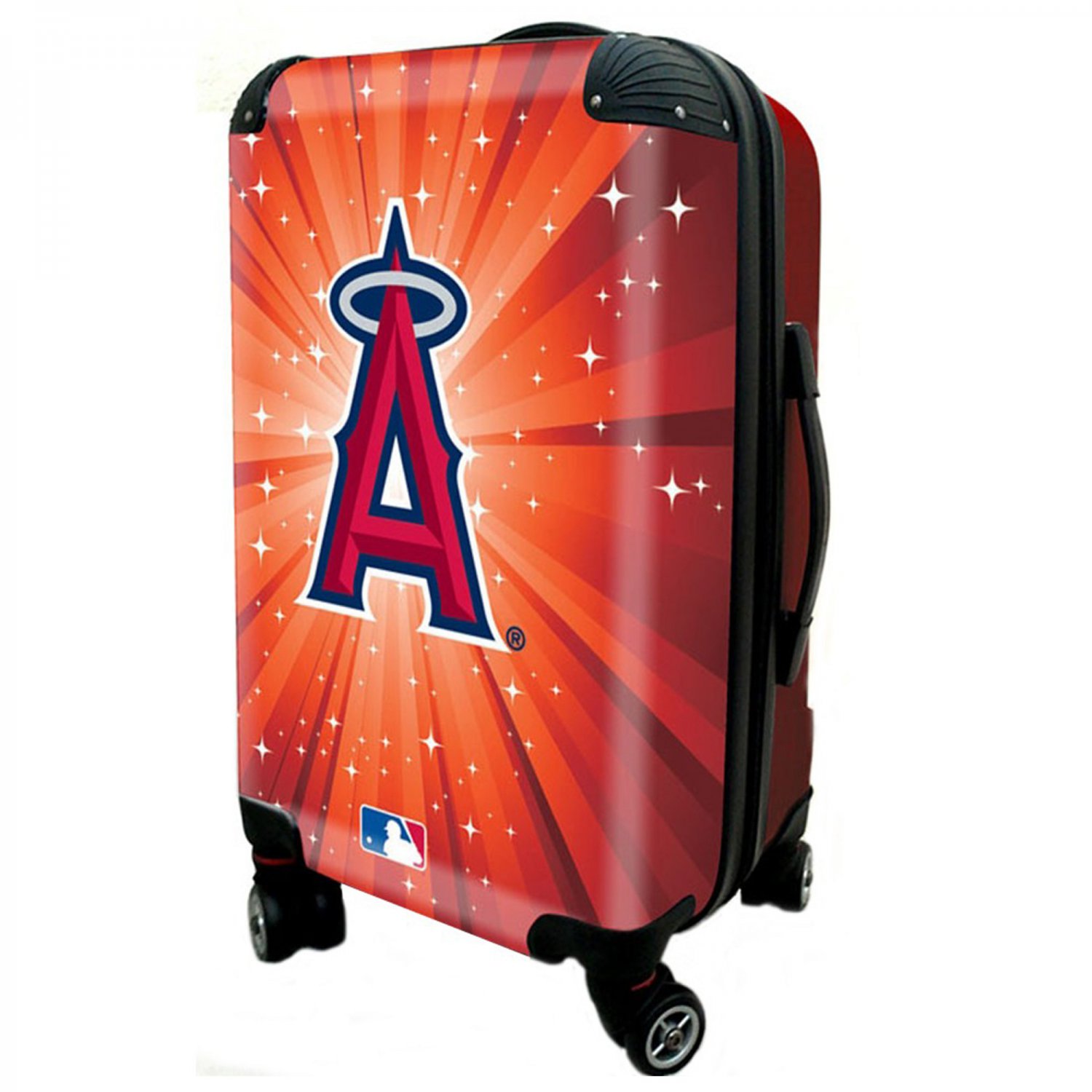 Los Angeles Angels, 21" Clear Poly Carry-On Luggage by Kaybull #LAA13
