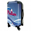 Philadelphia Phillies, 21" Clear Poly Carry-On Luggage by Kaybull #PHI11