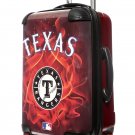Texas Rangers, 21" Clear Poly Carry-On Luggage by Kaybull #TEX15