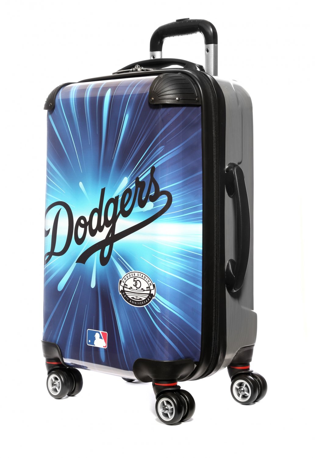 Los Angeles Dodgers, 21" Clear Poly Carry-On Luggage by Kaybull #LAD5