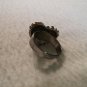 Turquoise & Red Heart Ring - Adjustable