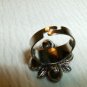 Red Rhinestone Ring - Adjustable