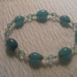 Turquoise & Czech Beaded Bracelet