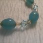 Turquoise & Czech Beaded Bracelet