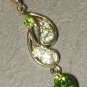 Swarovski Tranquil Green Teardrop Pendant