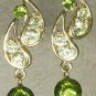 Swarovski Tranquil Green Teardrop Earrings