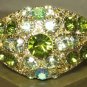 Swarovski Tranquil Green Teardrop Ring