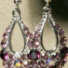 Swarovski Elegant Royal Purple Earrings