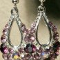 Swarovski Elegant Royal Purple Earrings