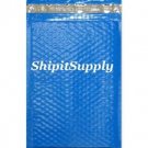 1-500 #000 4x8 Poly ( Blue ) Color Bubble Padded Bubble Envelopes Mailers