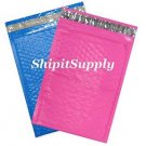 2-500 #000 4X8 Poly ( Blue & Pink ) Combo Color Bubble Padded Mailers