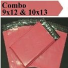 2.5 Mil 2-1000 9x12 10x13 ( Pink ) Combo Color Poly Mailers Boutique Bags