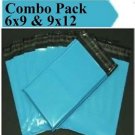 2.5 Mil 2-1000 6x9 9x12 ( Blue ) Combo Color  Poly Mailers Boutique Bags