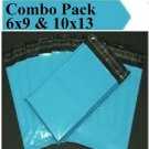 2.5 Mil 2-1000 6x9 10x13 ( Blue ) Combo Color  Poly Mailers Boutique Bags