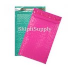 2-500 #000 4X8 Poly ( Pink & Teal ) Combo Color Bubble Padded Mailers