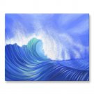 Canvas Print 12x16" of Painting 'Mighty Wave'