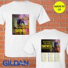 Elton John Yellow Brick Road tour 2019 white tee S-2XL