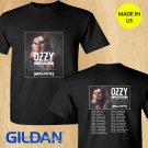 Ozzy Osbourne + Megadeth north american tour 2019 black tee S-2XL
