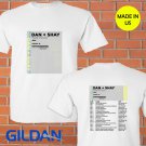 Dan + Shay spring tour 2019 white tee S-2XL