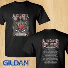 Alice Cooper + Halestorm summer tour 2019 black tee S-2XL